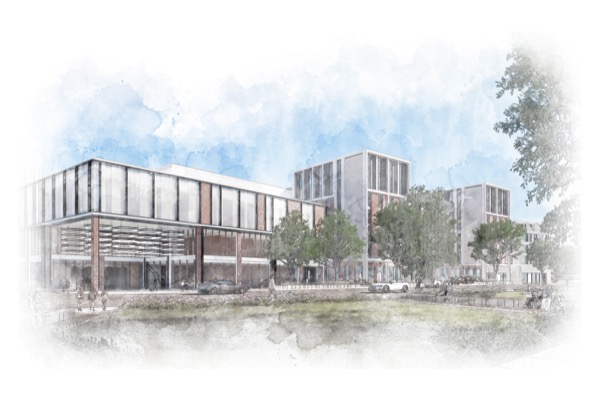 16 Illustrative view of the redeveloped Ravensfield and Fenella site